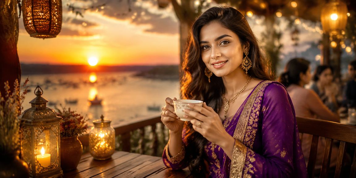 তাংগুয়ার হাওরে মোবাইলে 8k bd প্রোমোশন দেখছেন একজন ব্যবহারকারী